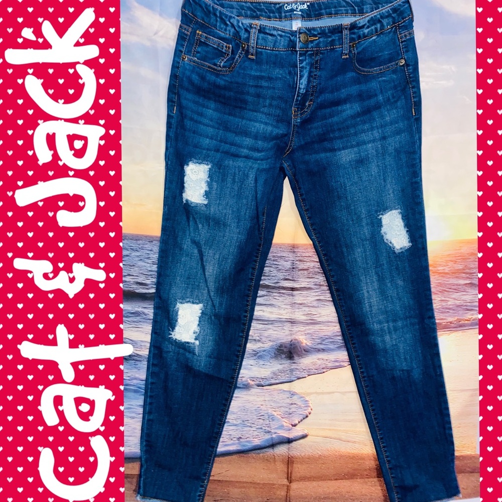 Girls Plus Size Cat & Jack Jeggings Size 18P